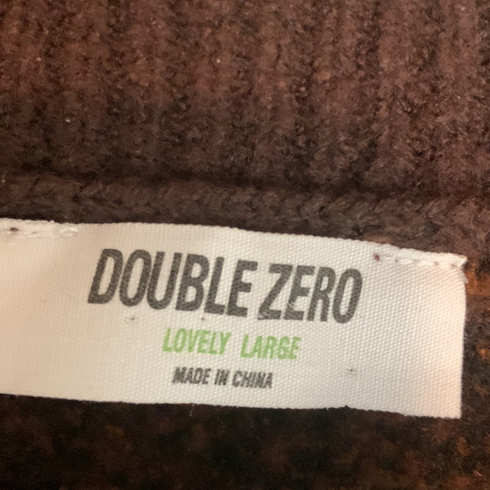 Double Zero Animal Print Button Down Sweater Size… - image 4